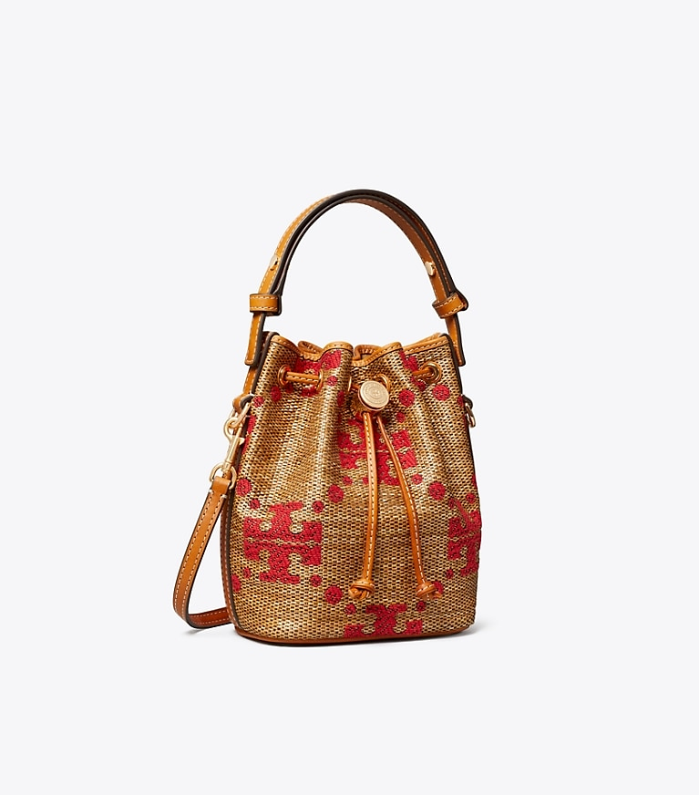 TORY BURCH | T Monogram Mini Bucket Bag Tory Burch US