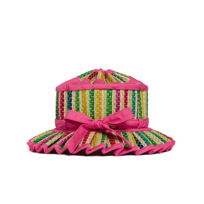 Tropical | Fuchsia | Luxe Mayfair Child Hat Lorna Murray