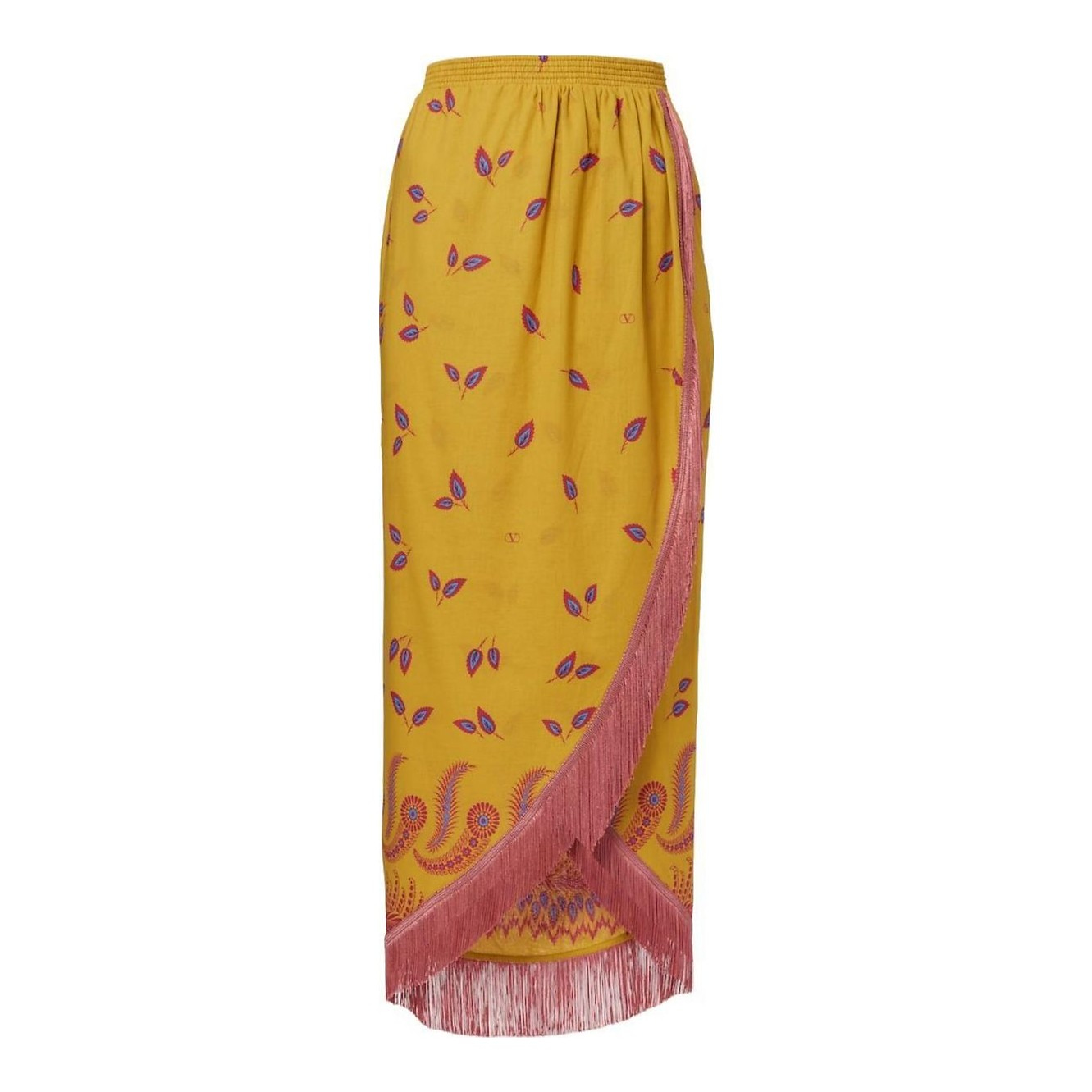 VALENTINO - Printed cotton midi skirt Mytheresa