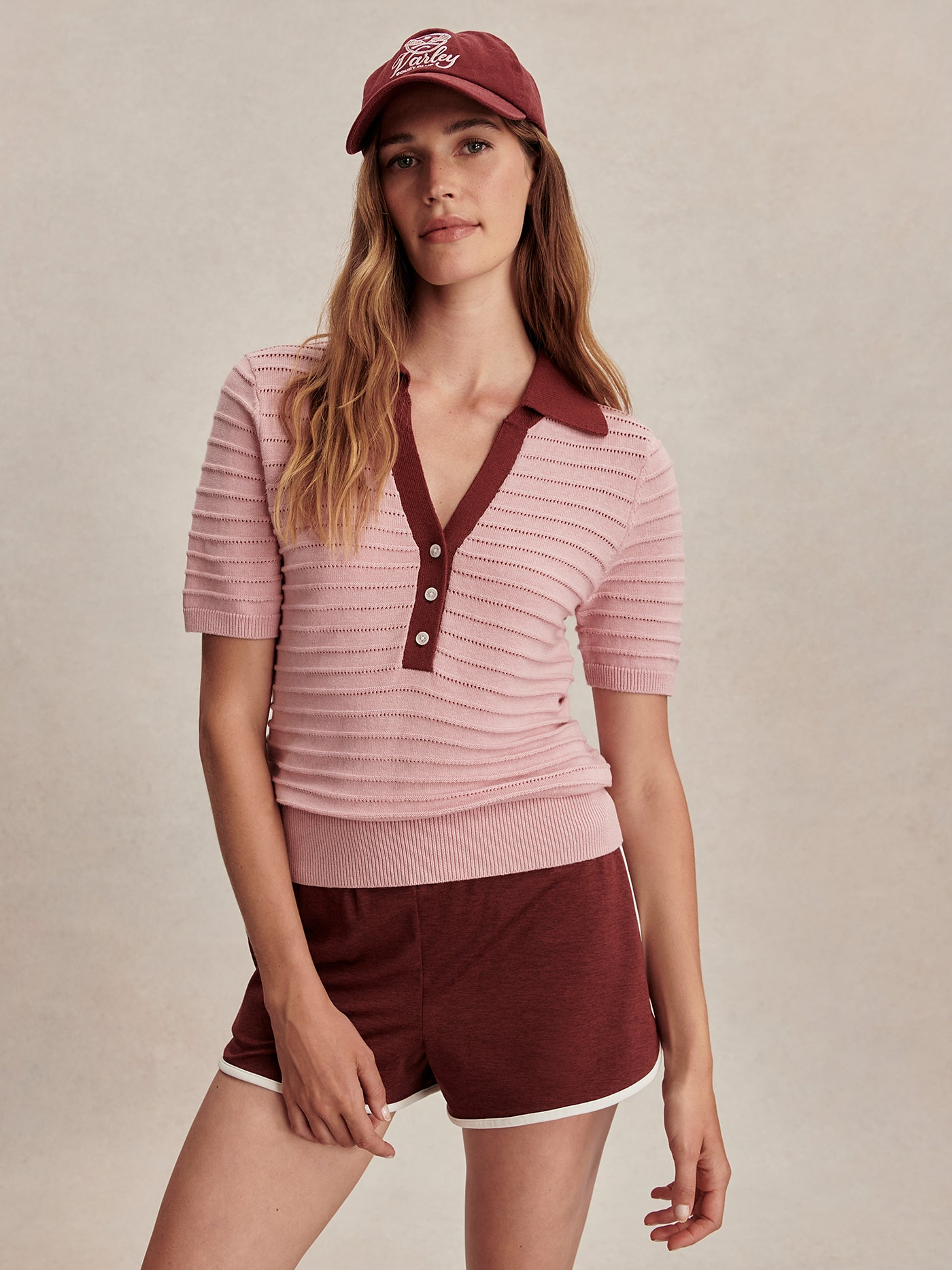 VARLEY | Wren Knit Polo Varley US
