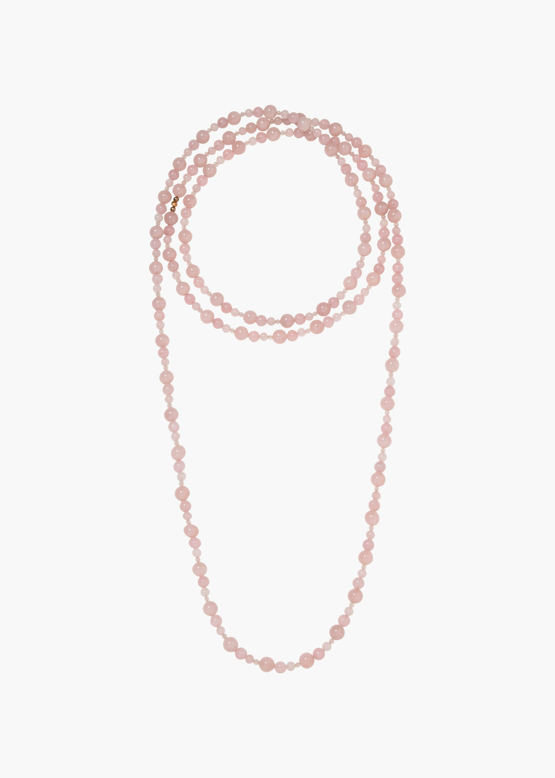 Veda Necklace -- Rose Quartz Jennifer Behr