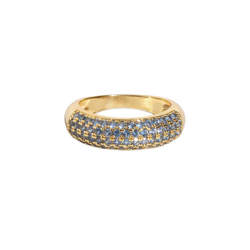 Veyra Ring in Smoked Sapphire Loren Hope