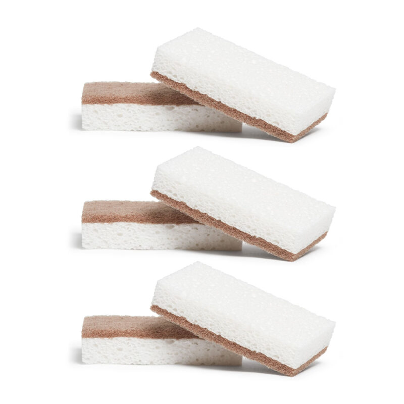 Walnut Scrubber Sponges, 3-pack Grove
