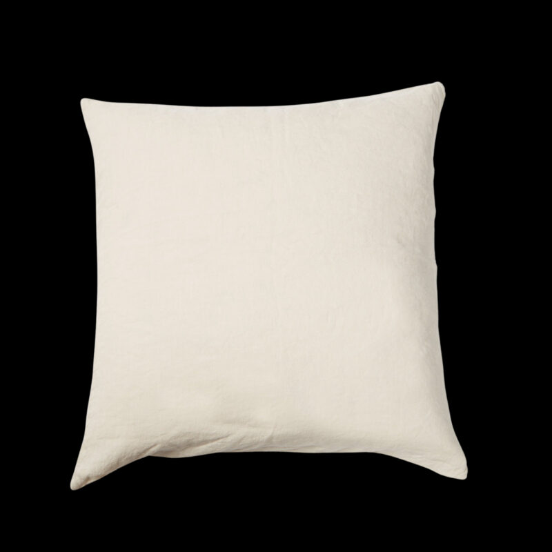 Washed Linen Cushion Cover in Natural French Presse