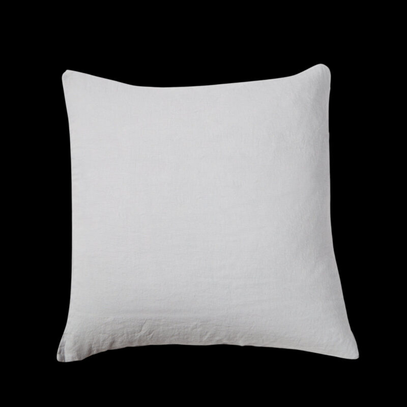 Washed Linen Cushion Cover in Sky French Presse