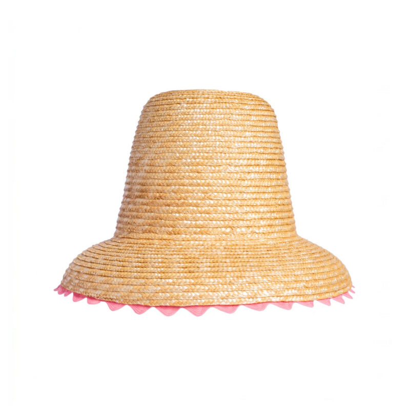 Wavy Hat in Rose Le Nine
