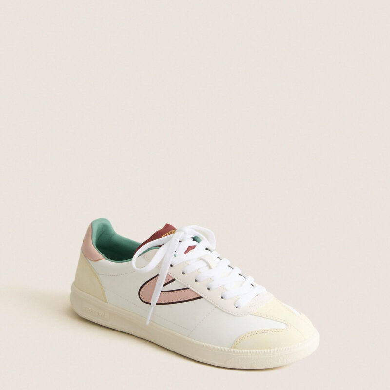 White Burgundy and Pink Skylar Sneakers Tretorn