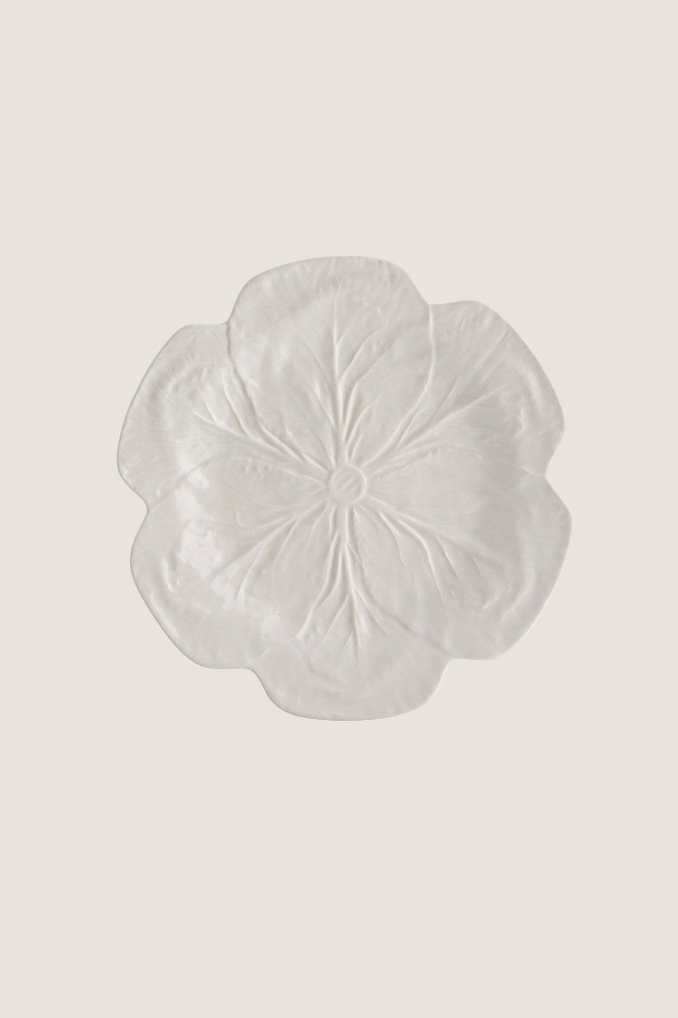White Cabbage Dinner Plate Bordallo Pinheiro