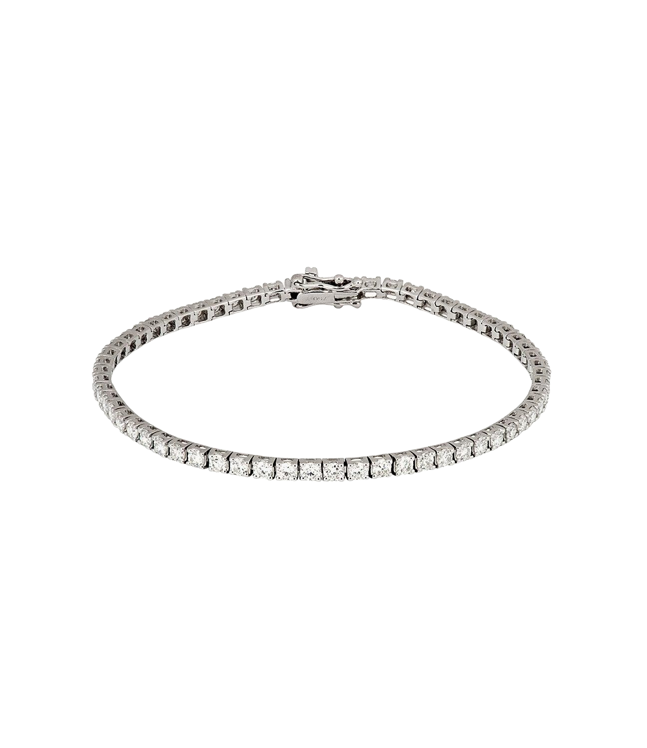 White Diamond Tennis Bracelet Roxanne First