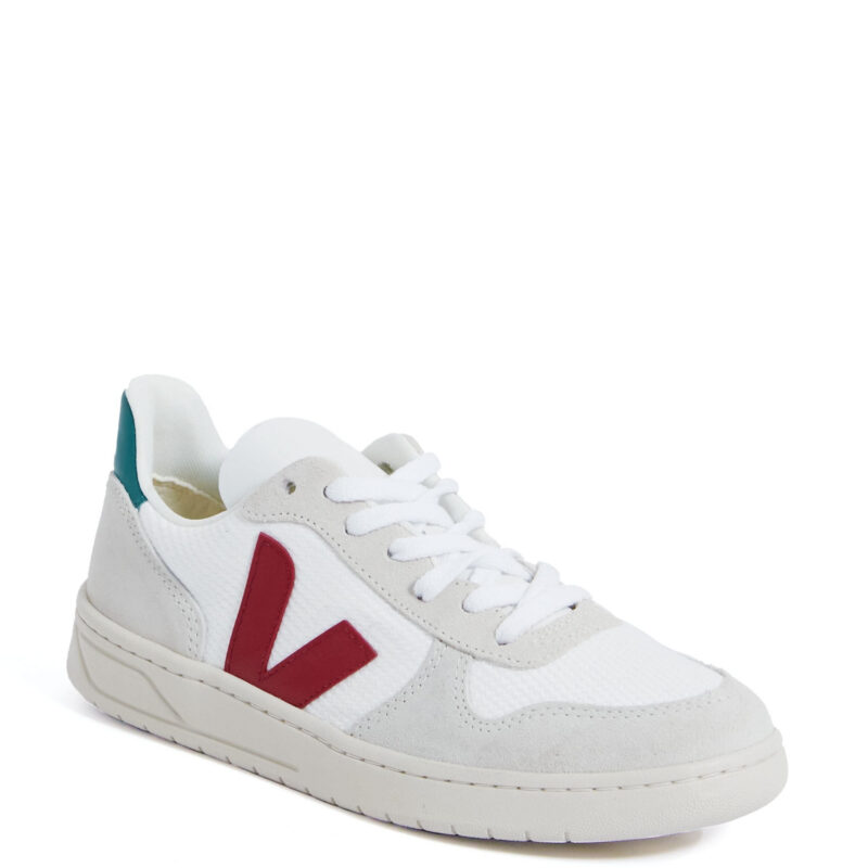 White Marsala Brittany V-10 Sneakers VEJA