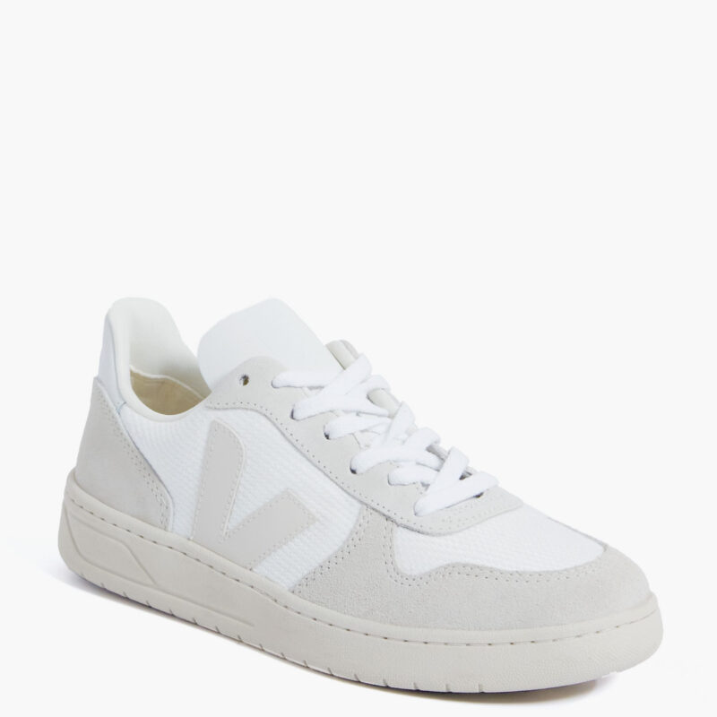 White Natural Pierre V-10 Sneakers VEJA