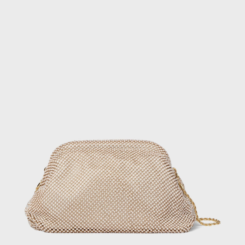 White Opal Diamante Doreen Clutch Loeffler Randall