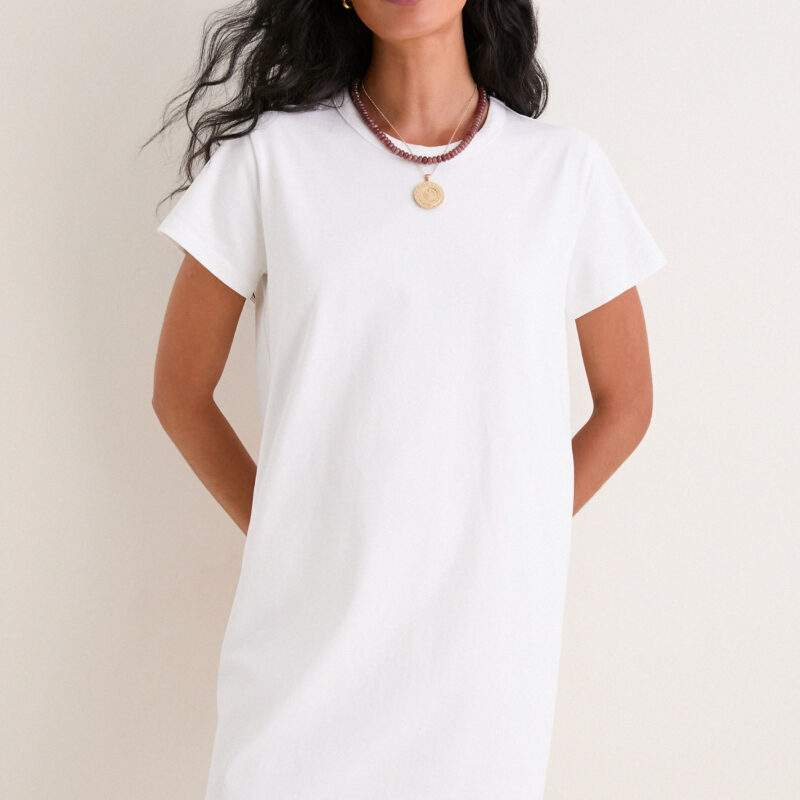 White Parker Mini Dress