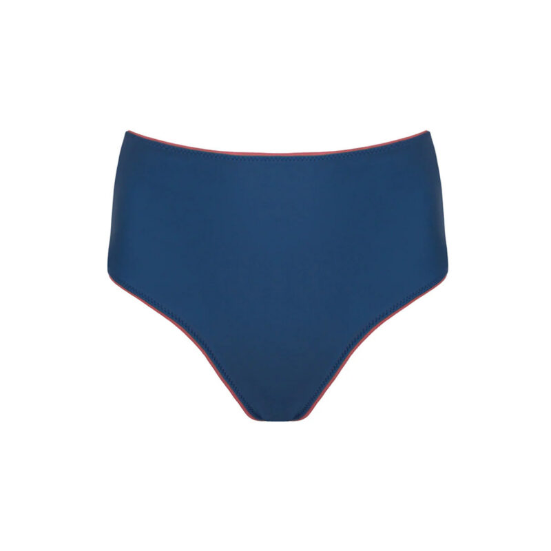 Women’s Newport Navy High Waist Bikini Bottom