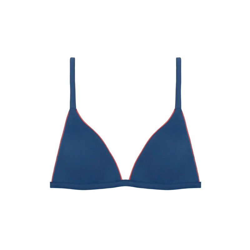 Women’s Newport Navy Triangle Bikini Top