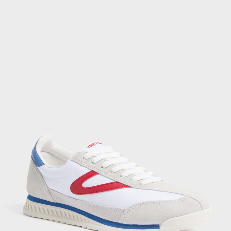 Women's Red and Navy Rawlins Sneakers Tretorn