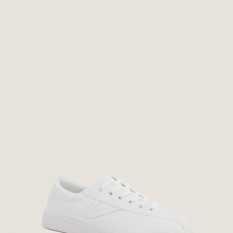Women's White Nylite Canvas Sneakers Tretorn