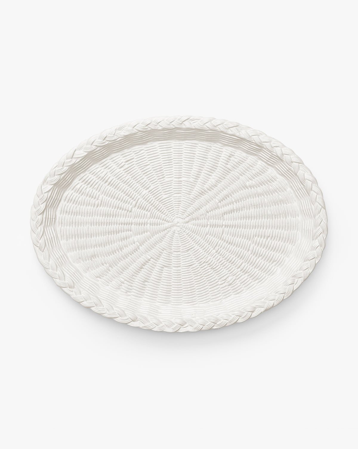 Woven Ceramic Platter McGee & Co