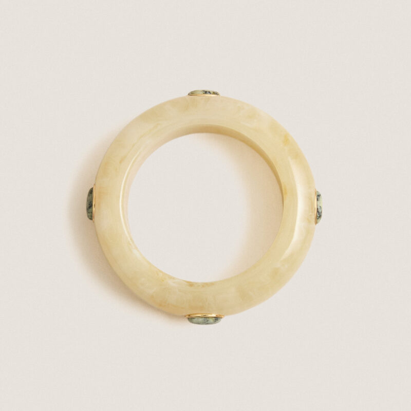 Yellow Turquoise Noa Stone Cuff Lelet