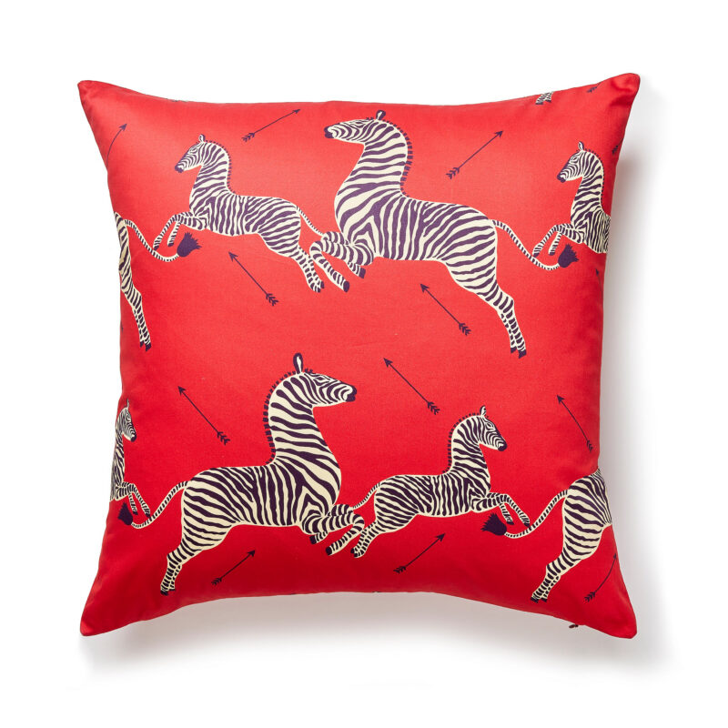 Zebras Petite Pillow Scalamandré