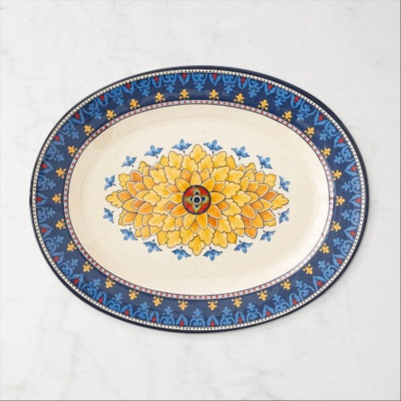 Sicily Outdoor Melamine Oval Platter