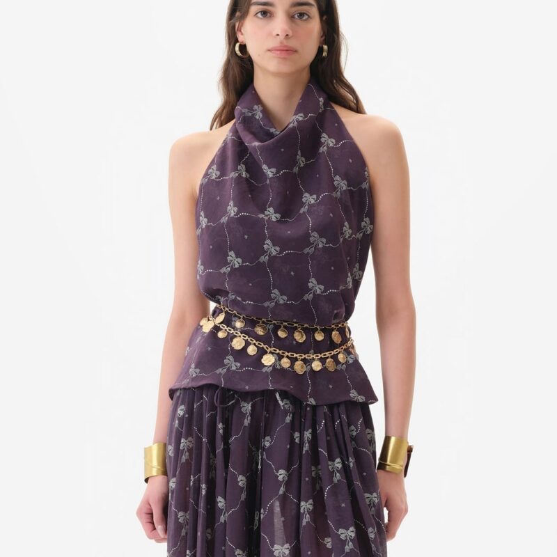 Siedrés HELIA - Printed voile balloon pants — image 2 of 7