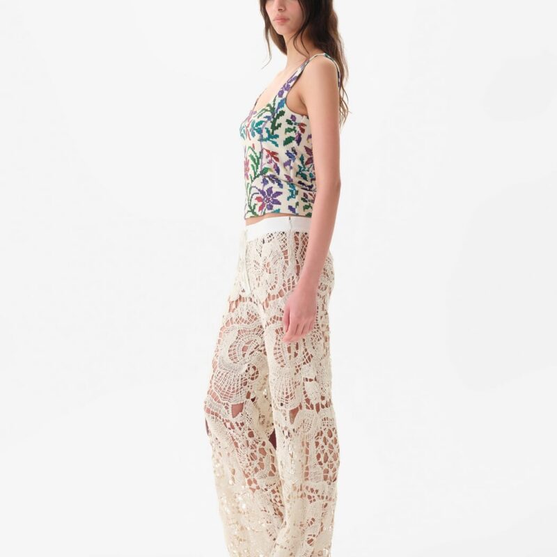 Siedrés CALI - Printed square-neck tank top — image 2 of 5