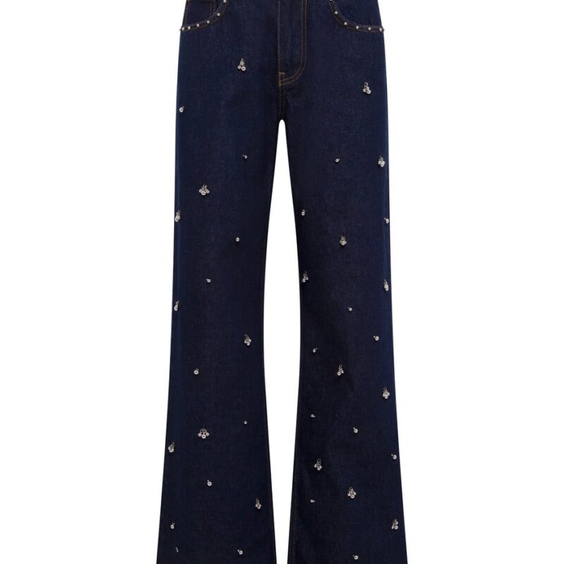 Siedrés HARLY - Embellished straight-leg jeans — image 1 of 4