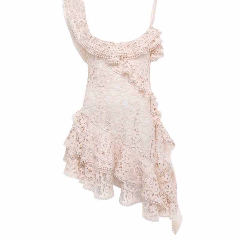 Siedrés MIMIKA - Crochet ruffle mini dress — image 1 of 3