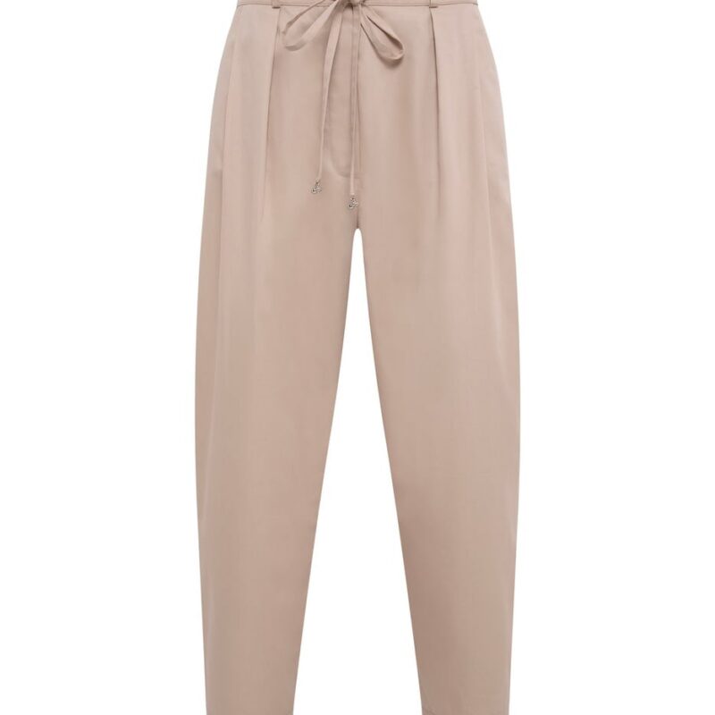 Siedrés TAYLOR - Relaxed pleated cotton trousers — image 1 of 6