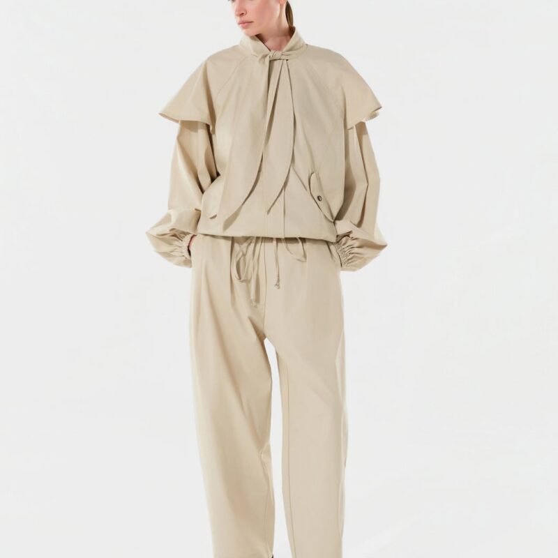 Siedrés TAYLOR - Relaxed pleated cotton trousers — image 2 of 6