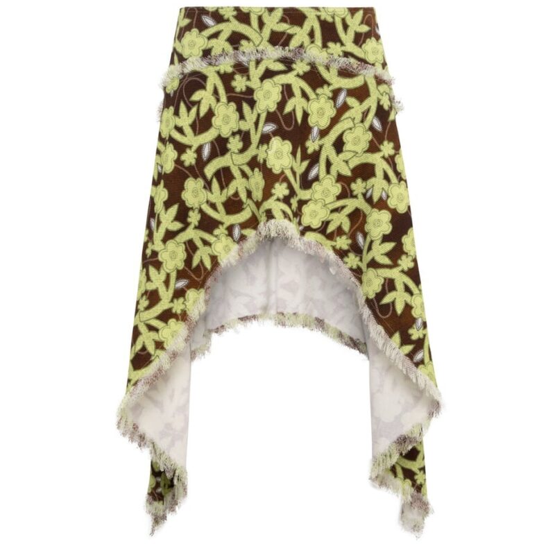 Siedrés RILEY - Printed asymmetric skirt — image 1 of 4