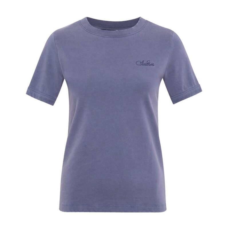 Siedrés CORVO - Embroidered washed jersey t-shirt — image 1 of 3
