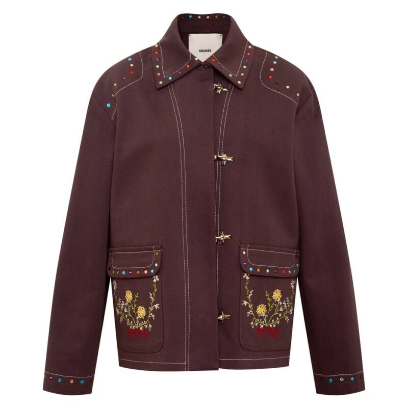 Siedrés METZY - Embellished jacket with sticth detailing — image 1 of 6