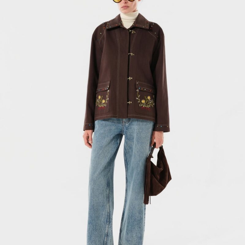 Siedrés METZY - Embellished jacket with sticth detailing — image 2 of 6