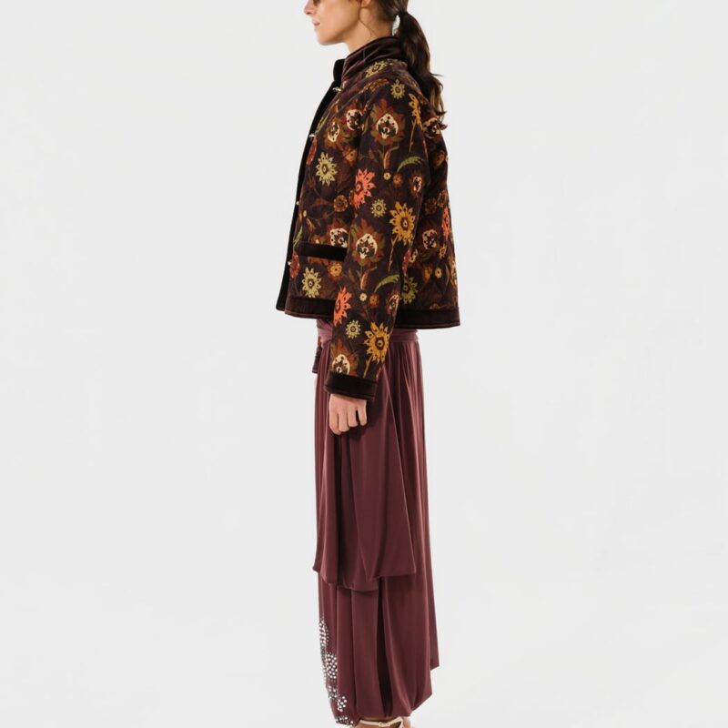 Siedrés DONNA - Floral jacket with hook closure — image 2 of 6