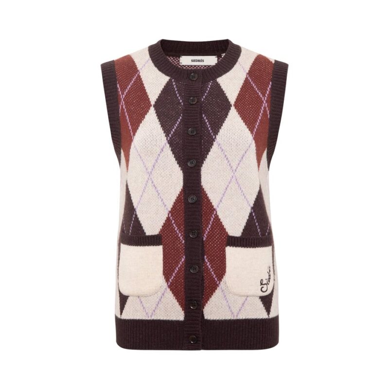 Siedrés CARINA - Sleeveless knit vest — image 1 of 6