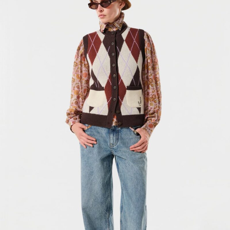 Siedrés CARINA - Sleeveless knit vest — image 2 of 6