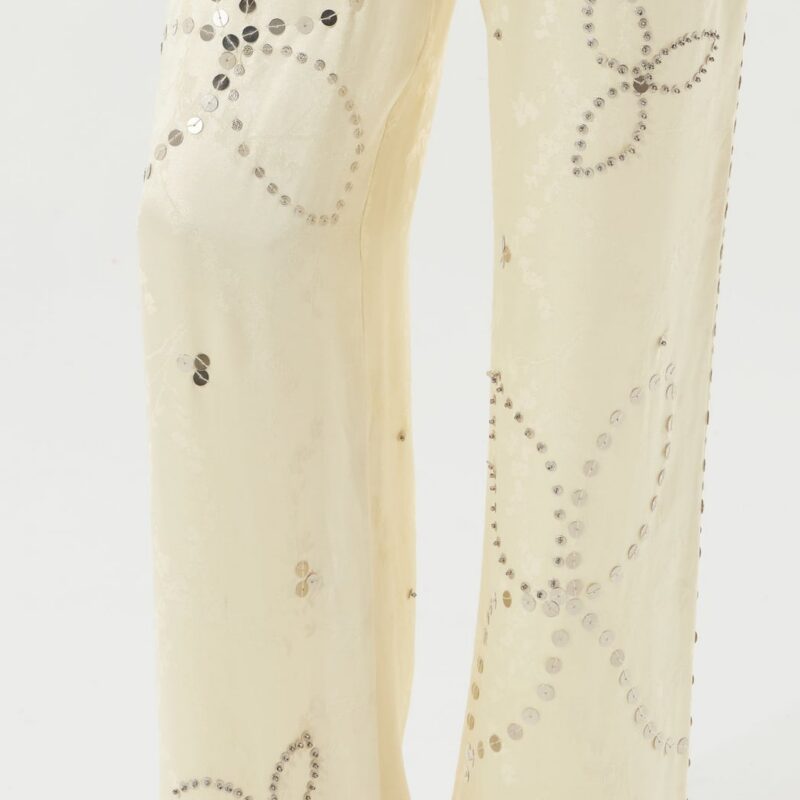 Siedrés BRITY - Satin pants with metal stud detailing — image 2 of 7
