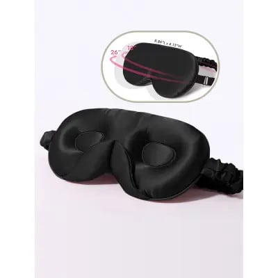 SILKSILKY 22 Momme Mulberry Silk Upgraded 3D Adjustable Eye Mask in Pink at Nordstrom