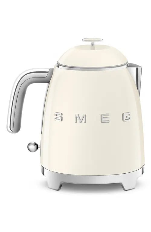 smeg 50's Retro Style Mini Electric Kettle in Cream at Nordstrom