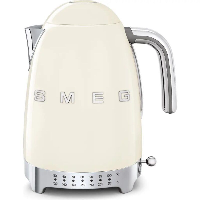 smeg '50s Retro Style Variable Temperature Electric Kettle in Cream at Nordstrom