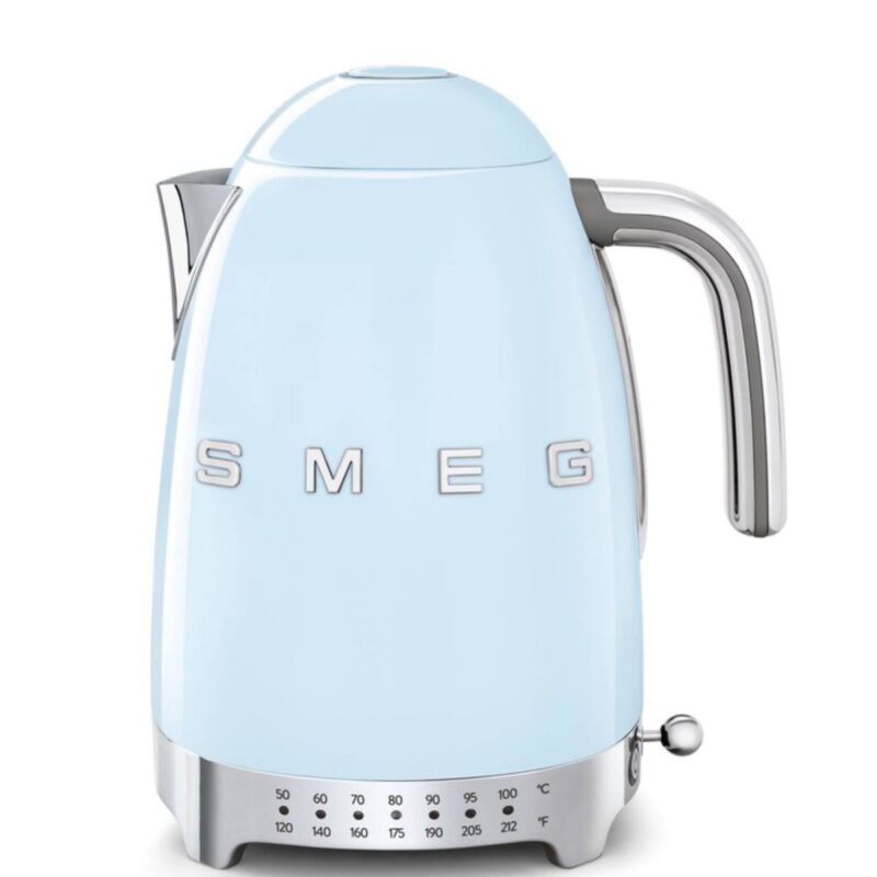 SMEG - KLF04 7-Cup Variable Temperature Kettle - Pastel Blue