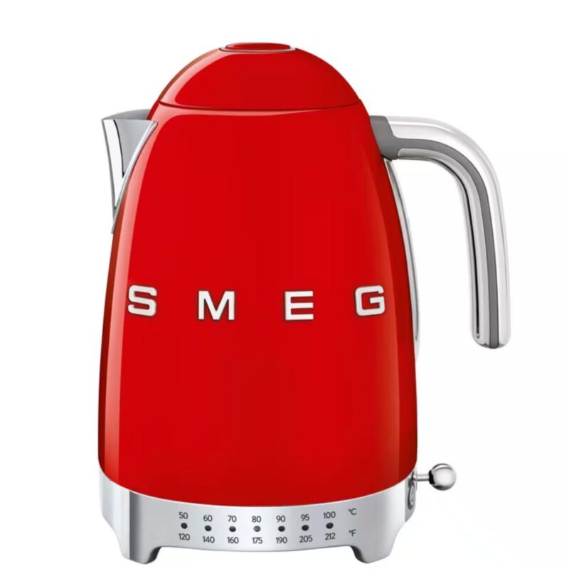 SMEG - KLF04 7-Cup Variable Temperature Kettle - Red