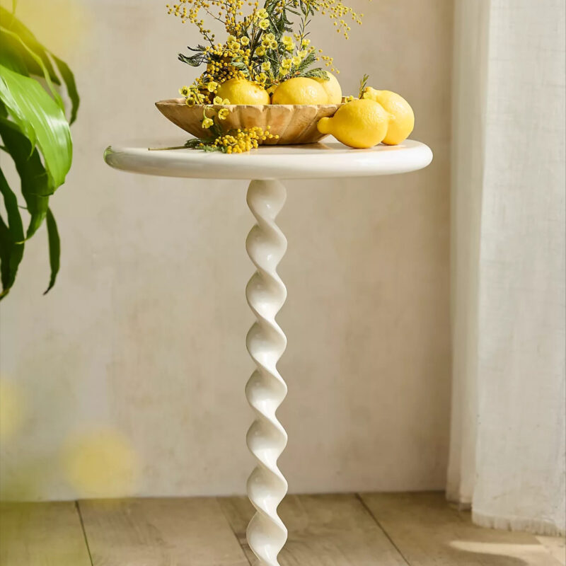 Spiral Side Table