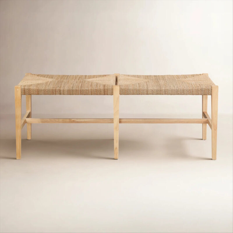 Stannos Wicker Bench