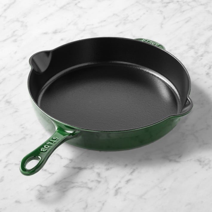 Staub Enameled Cast Iron Traditional Deep Skillet, 11"