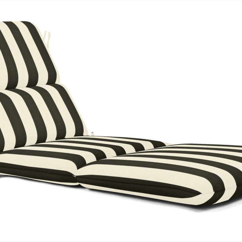 Sunbrella Chaise Cushion Sunbrella Fabric 74-in x 22.5-in Maxim Classic Patio chaise lounge chair cushion one_size | DS2301-3049