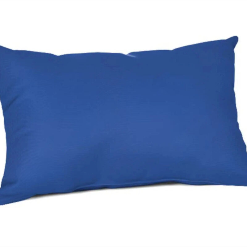 Sunbrella Pillows Sunbrella Solid Canvas True Blue Rectangular Lumbar pillow one_size | DS2857-3040