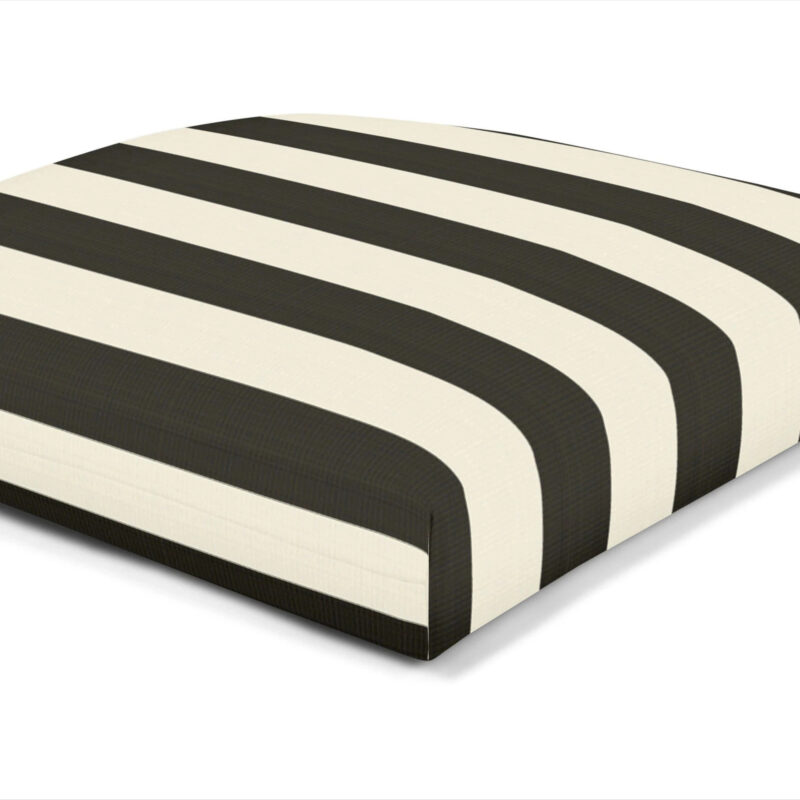 Sunbrella Wicker Pad Sunbrella Fabric 18-in x 18-in Maxim Classic Patio chair cushion one_size | DS6973-3049